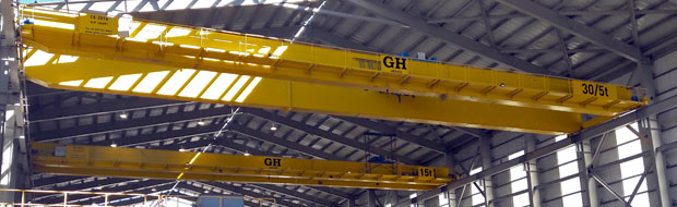 Top Running Double-Girder Overhead Cranes