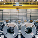 COIL WAREHOUSE MANAGING CRANES