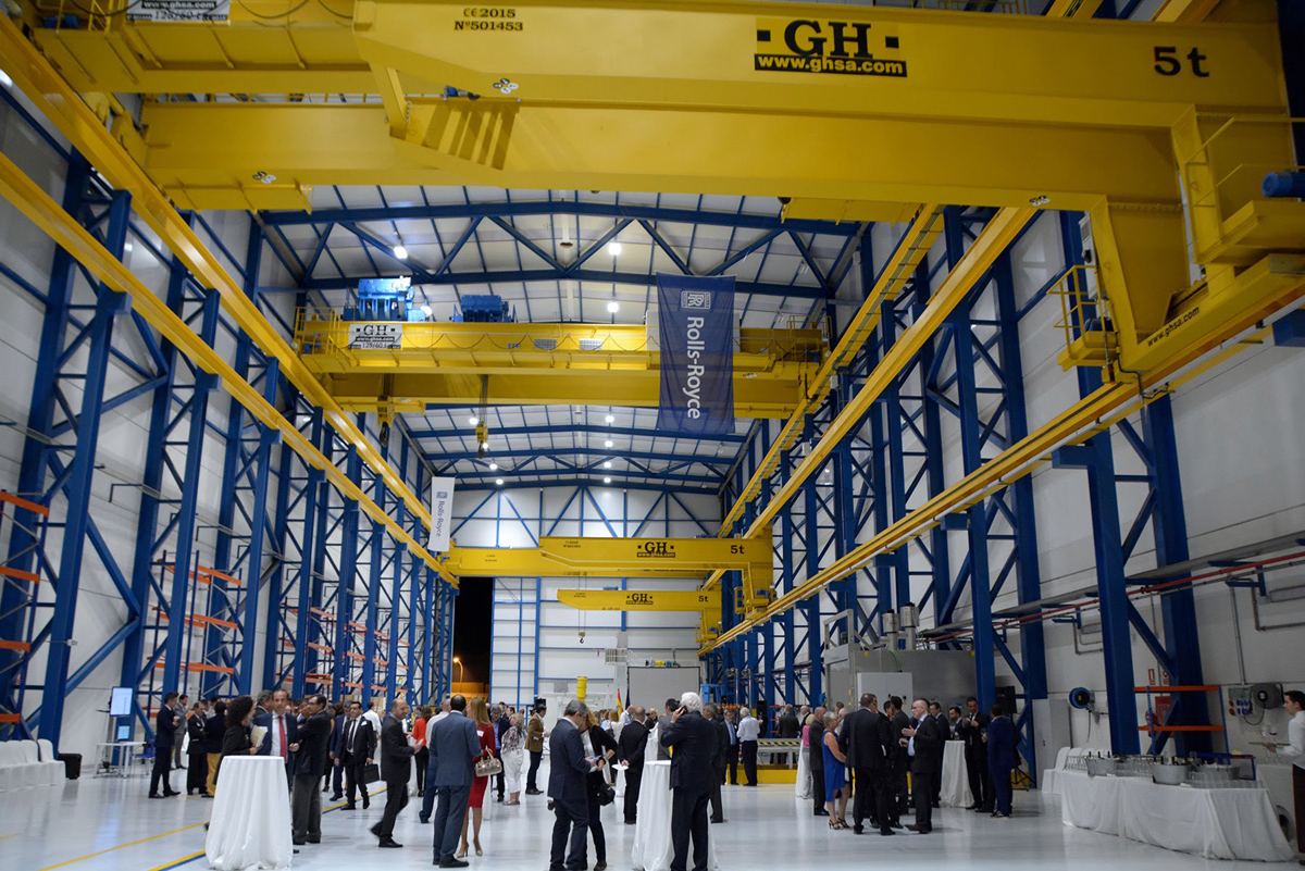 Rolls Royce opens new shipyards in Puerto de La Luz